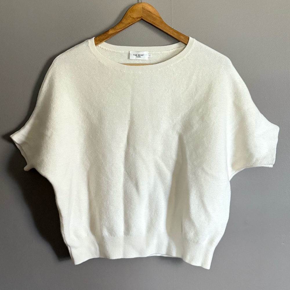 The Reset R Label Wool Pullover Size Large - Picture 2 of 9